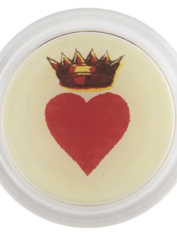 JOHN DERIAN 6" Coaster - Crowned Heart