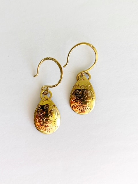 SHANNON JOHNSON Navajo Small Teardrop Earrings