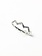 302 COLLECTION Zig Zag Ring - White Gold