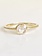1/3 CT Rose Cut Diamond Solitaire Ring