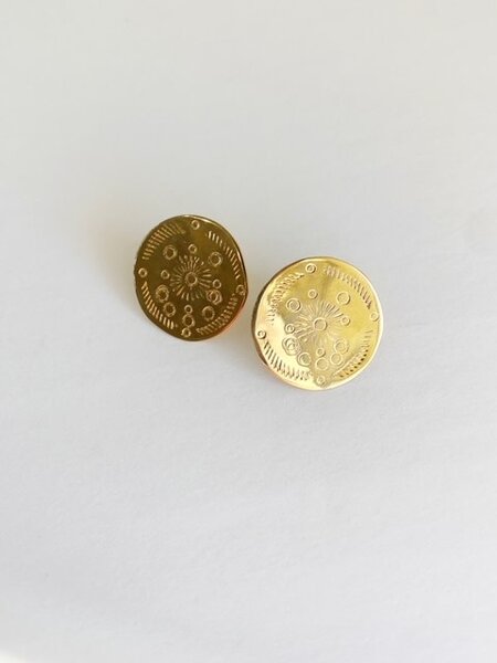SHANNON JOHNSON Consignment - Navajo Circle Post Earrings