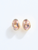 302 COLLECTION 14K Bezel Oval Morganite Stud Earrings