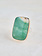 JAMIE JOSEPH Blue Indonesian Fossilized Opalized Wood Ring