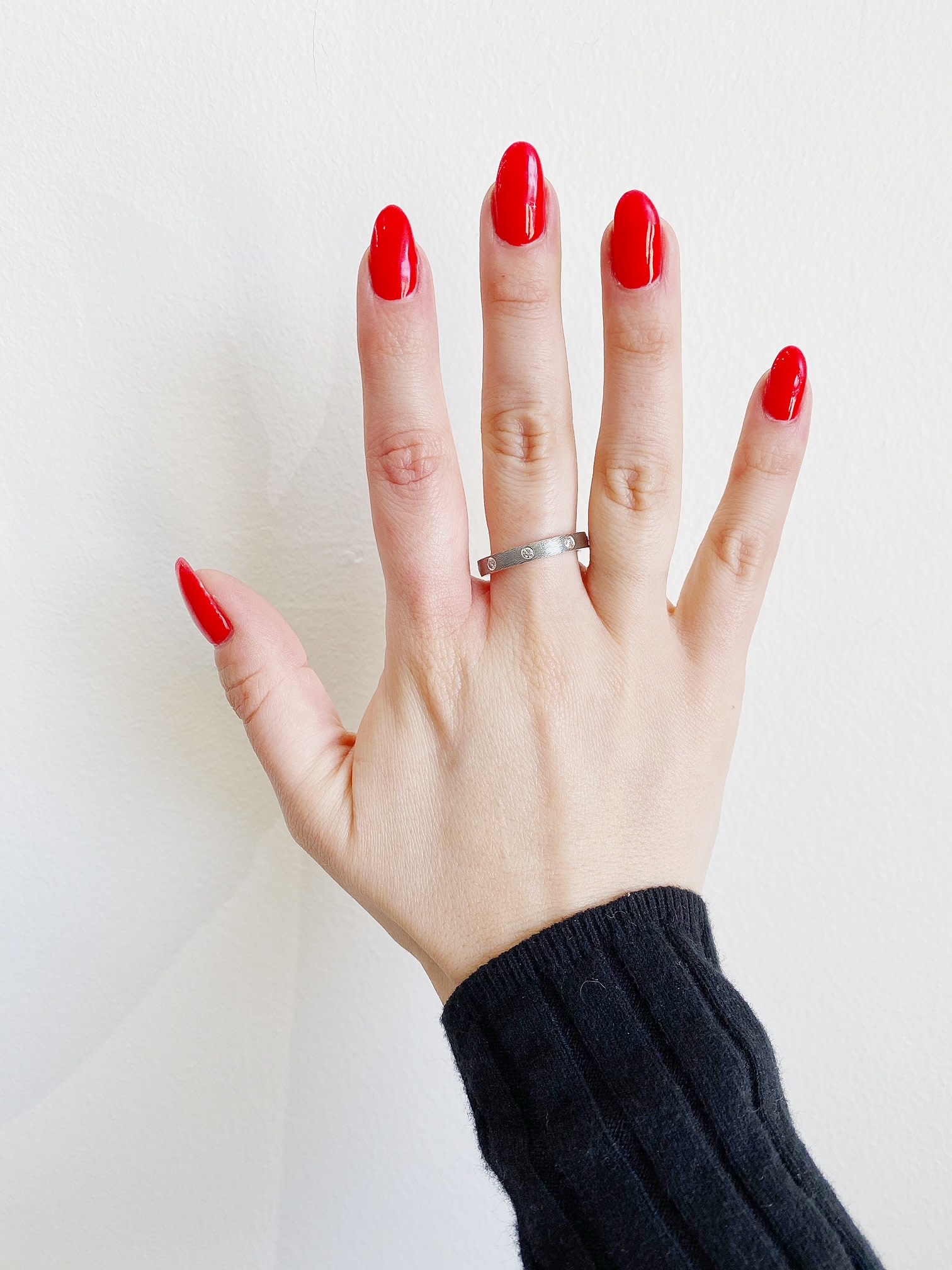 RENE ESCOBAR Diane Silver Diamond Ring