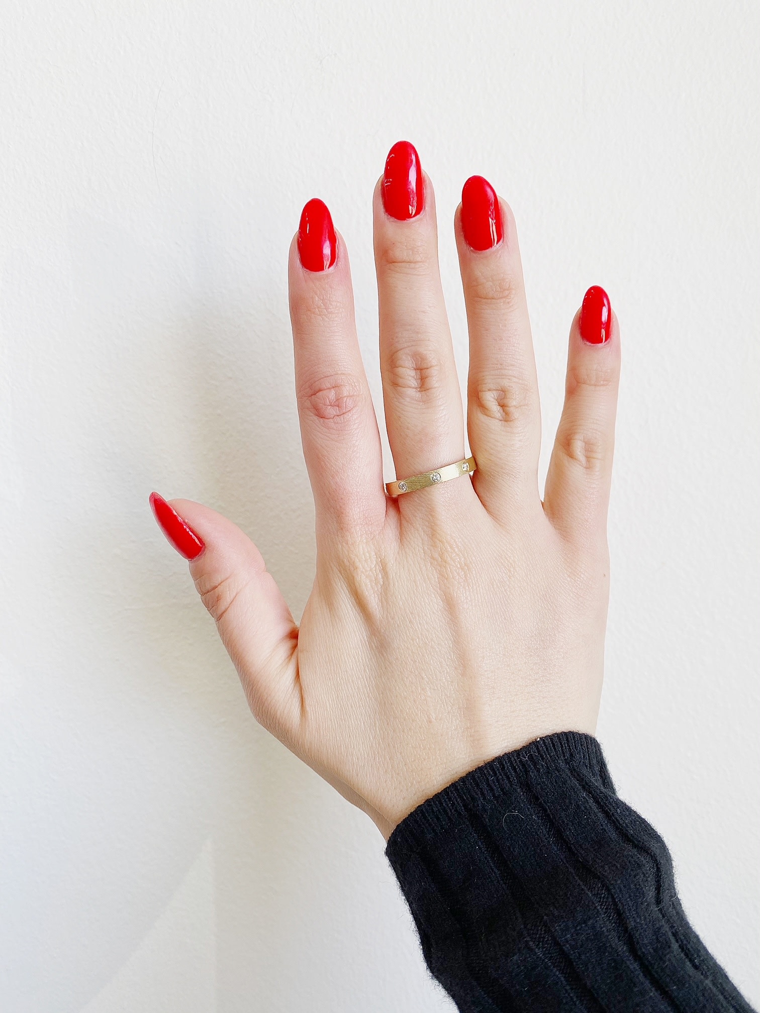 RENE ESCOBAR Diane Gold Diamond Ring