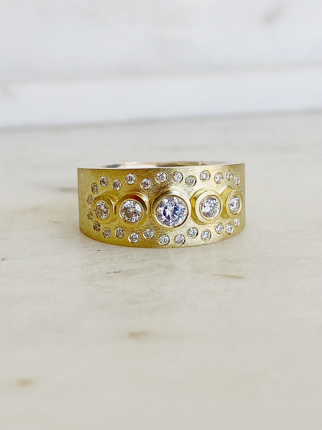 RENE ESCOBAR Gabrielle Diamond Ring