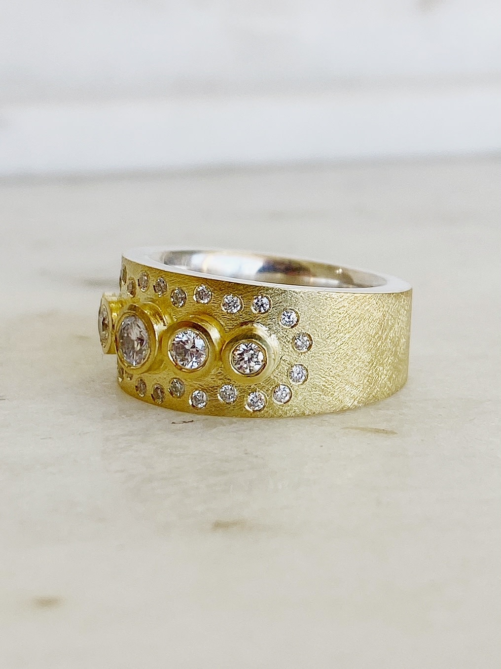 RENE ESCOBAR Gabrielle Diamond Ring