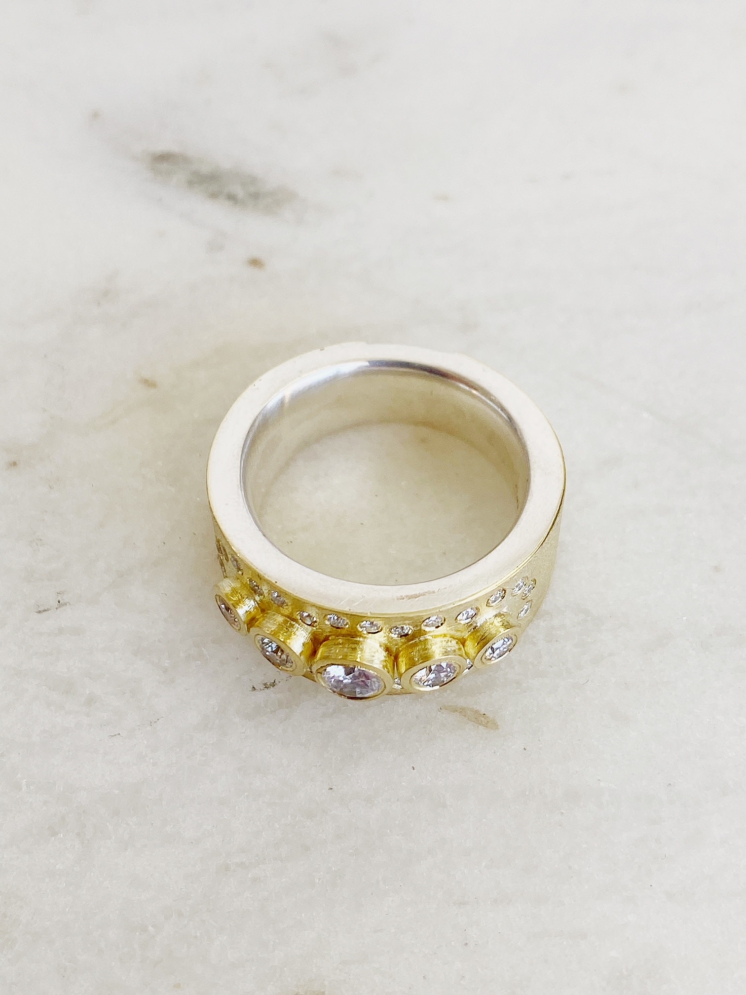 RENE ESCOBAR Gabrielle Diamond Ring