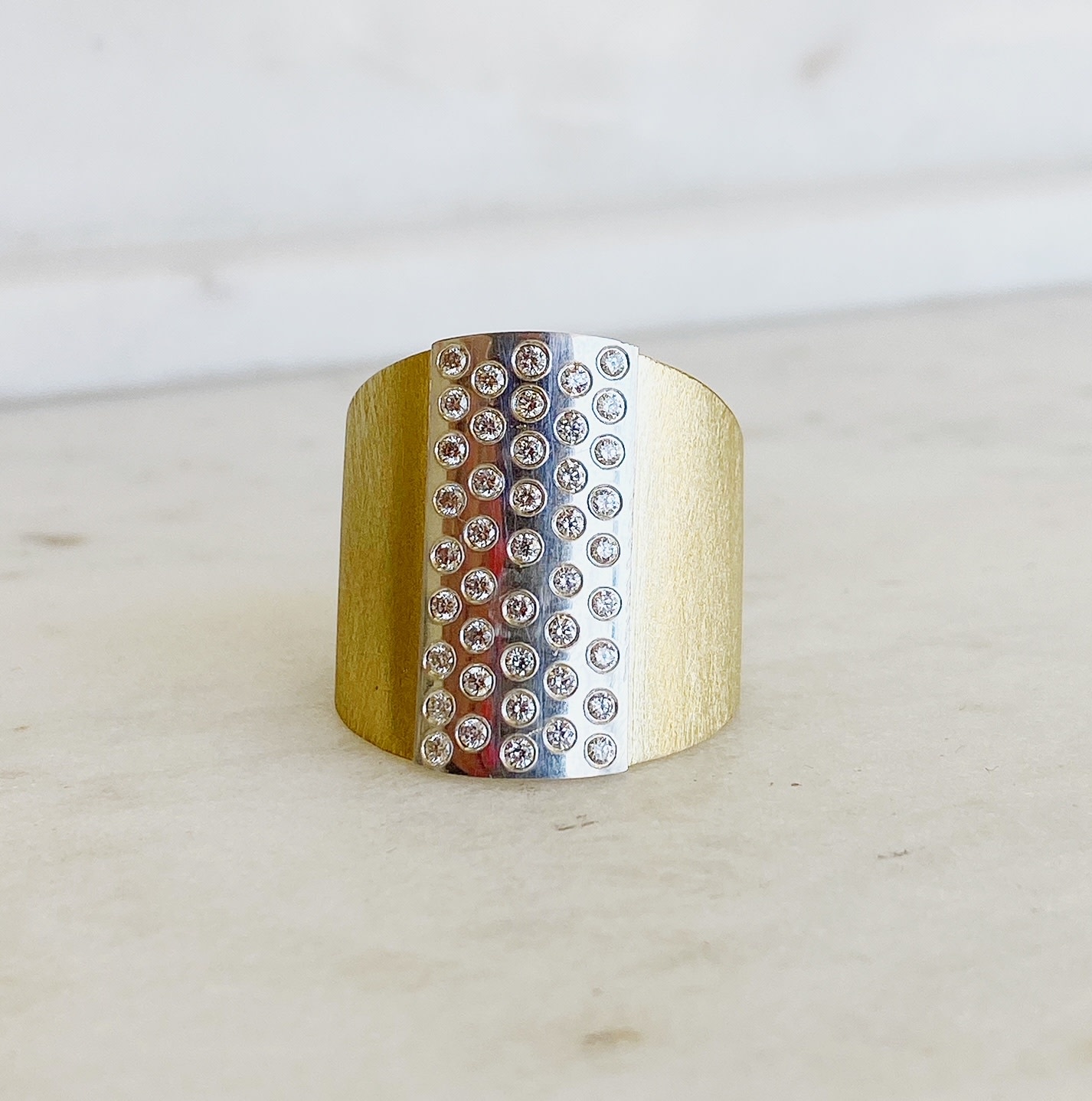 RENE ESCOBAR Athena Diamond Ring