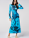 SMYTHE Crewneck Midi Dress - Cobalt Floral