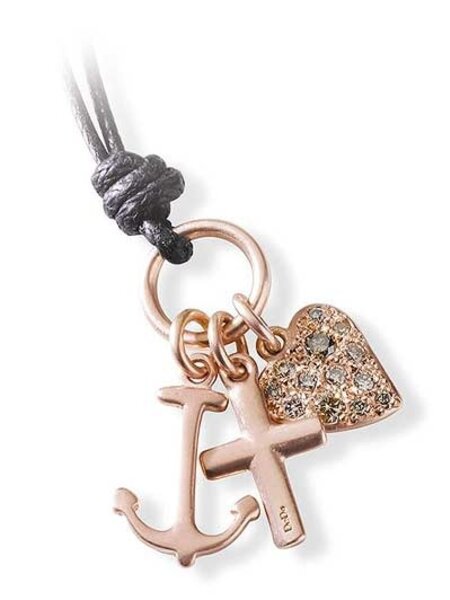 DODO DODO - Brown Diamond Good Luck Trio Charm