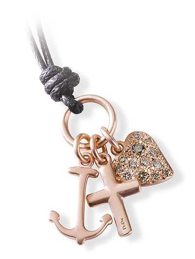 DODO DODO - Brown Diamond Good Luck Trio Charm