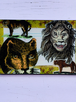 JOHN DERIAN Lion OOAK