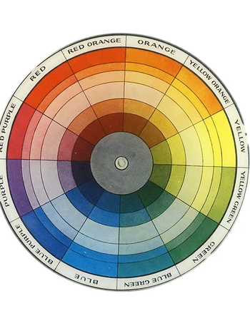 JOHN DERIAN Color Dictionary 5 1/4" Round Plate