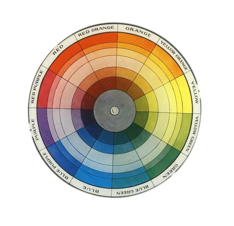 JOHN DERIAN Color Dictionary 5 1/4" Round Plate