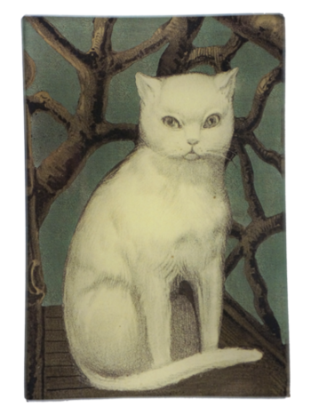 JOHN DERIAN Cat in Twig Chair Mini Tray