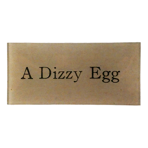 JOHN DERIAN A Dizzy Egg