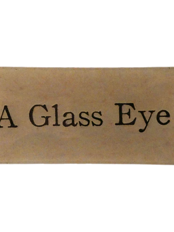 JOHN DERIAN A Glass Eye