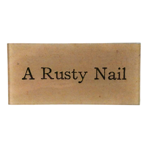 JOHN DERIAN A Rusty Nail