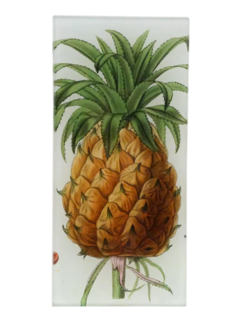 JOHN DERIAN Pineapple 3.5 x 7" Rect. Tray