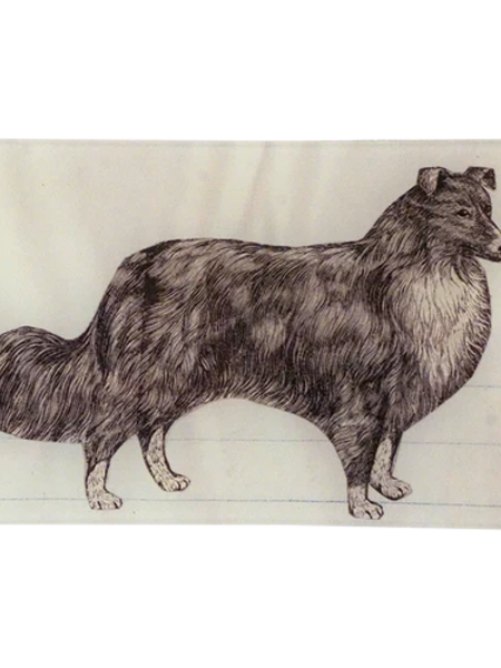 JOHN DERIAN Collie (Black & White)