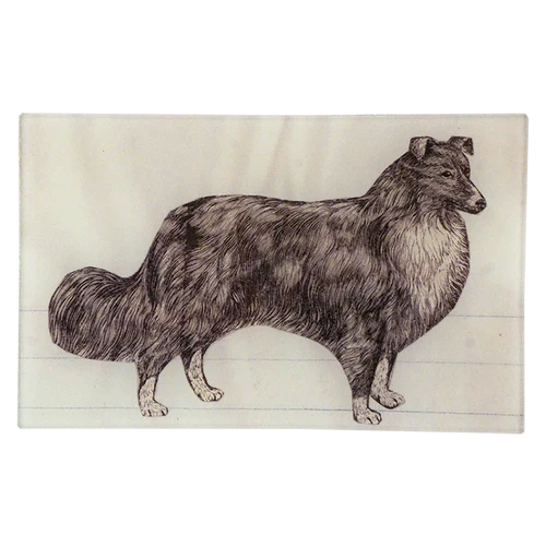 JOHN DERIAN Collie (Black & White)