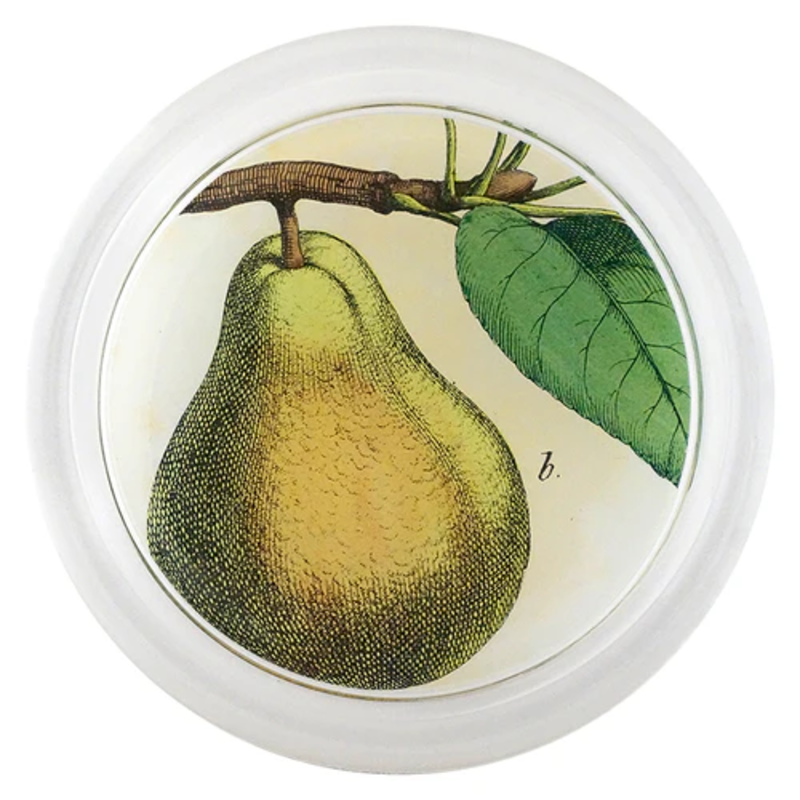 JOHN DERIAN 6" Coaster - Pear