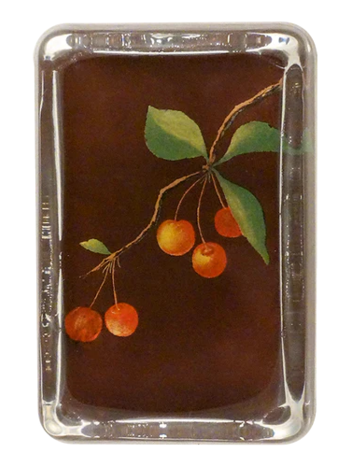 JOHN DERIAN XL Rectangle Paperweight - Cherries