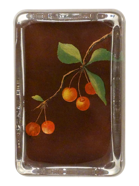 JOHN DERIAN Cherries Paperweight