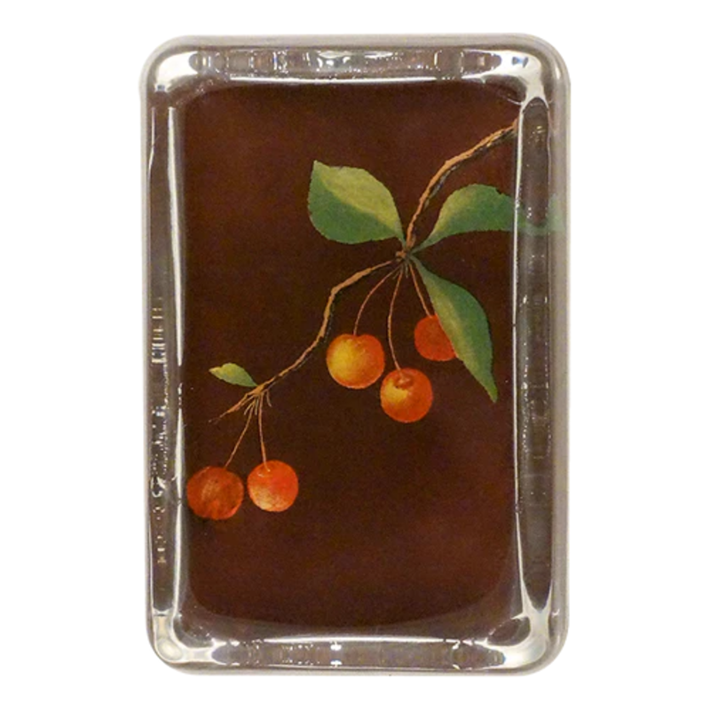 JOHN DERIAN XL Rectangle Paperweight - Cherries