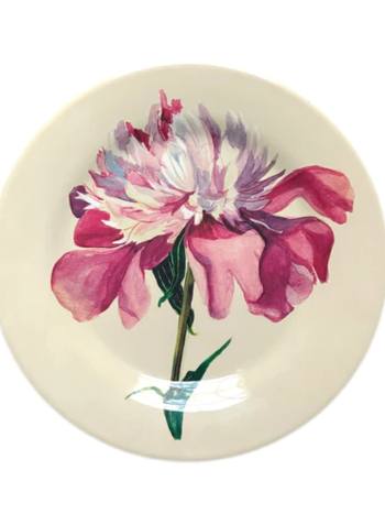 JOHN DERIAN Peony Salad Plate