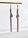 SENNOD Silver Tassel Earrings