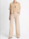 VINCE Mid-Rise Textured Wide Leg Trouser - Cliffside