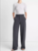 VINCE High Waisted Belted Wide Leg Trouser