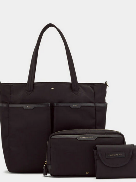 ANYA HINDMARCH Nylon Baby Bag - Black