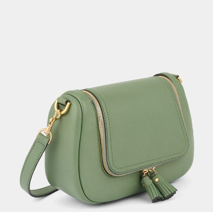 関税なし ANYA HINDMARCH Vere Small Soft Satchel in Moss Vere Small Soft Satchel - Moss - Kiki