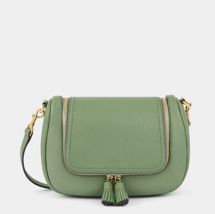 ANYA HINDMARCH Vere Small Soft Satchel - Moss