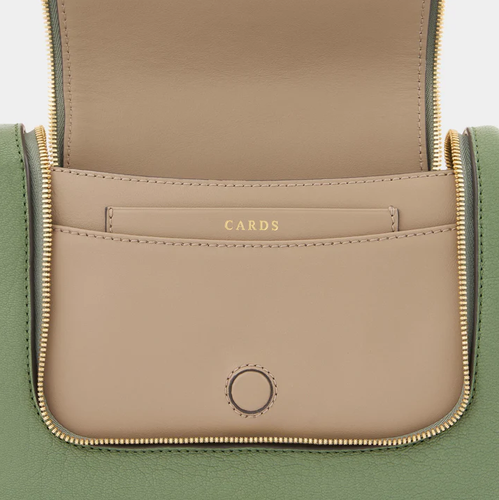 ANYA HINDMARCH Vere Small Soft Satchel - Moss