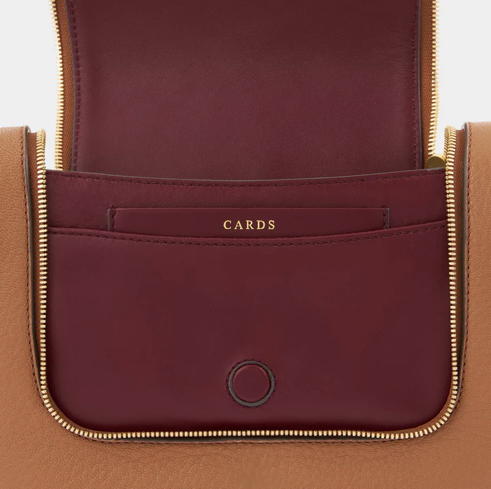 ANYA HINDMARCH Vere Small Soft Satchel - Pecan