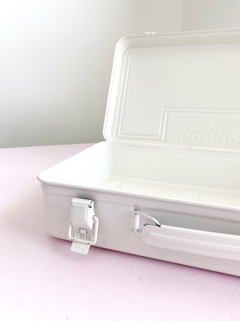 TOYO Steel Trunk Toolbox T-360 - White