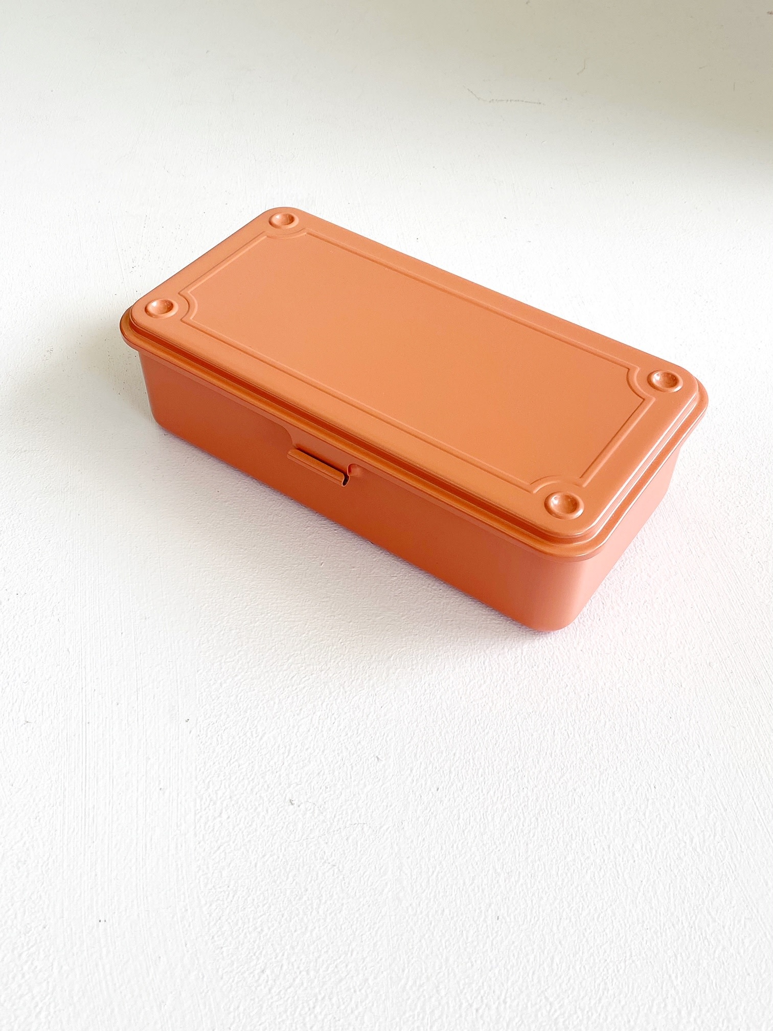 TOYO Steel Stackable Storage Box T-190 - Living Coral