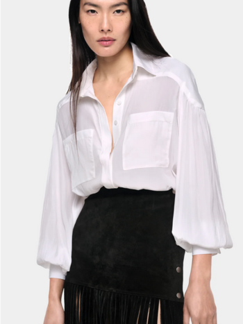 SMYTHE Shoulder Yoke Blouse
