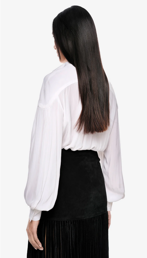 SMYTHE Shoulder Yoke Blouse