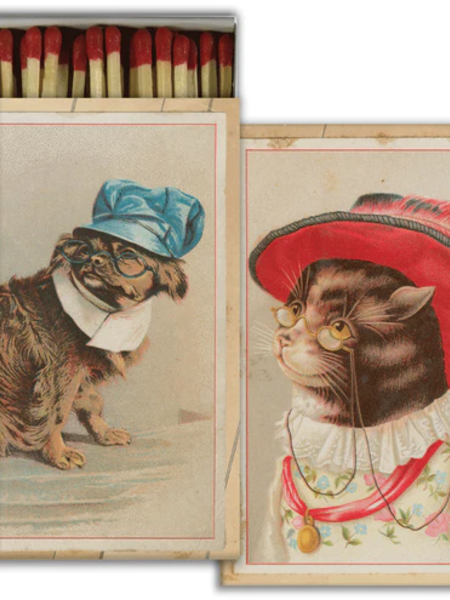 JOHN DERIAN John Derian Co. Matches - Sly & Hattie Cat