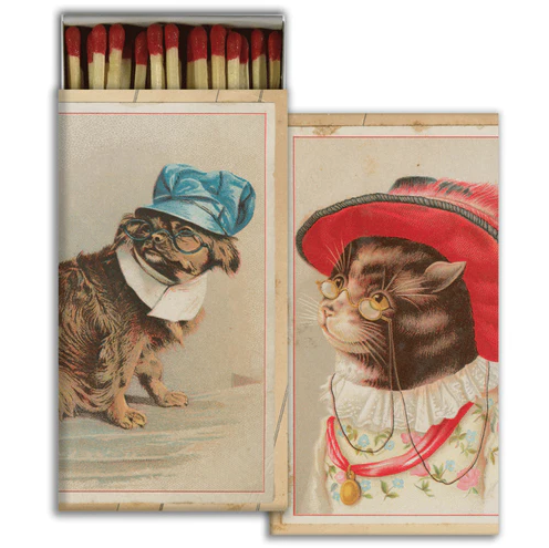 JOHN DERIAN John Derian Co. Matches - Sly & Hattie Cat
