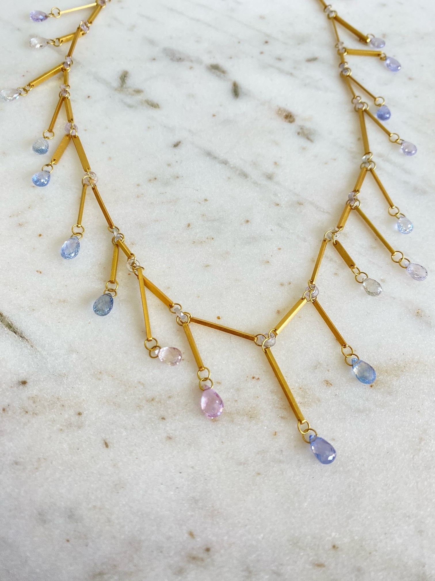 MALLARY MARKS Sun Shower Necklace