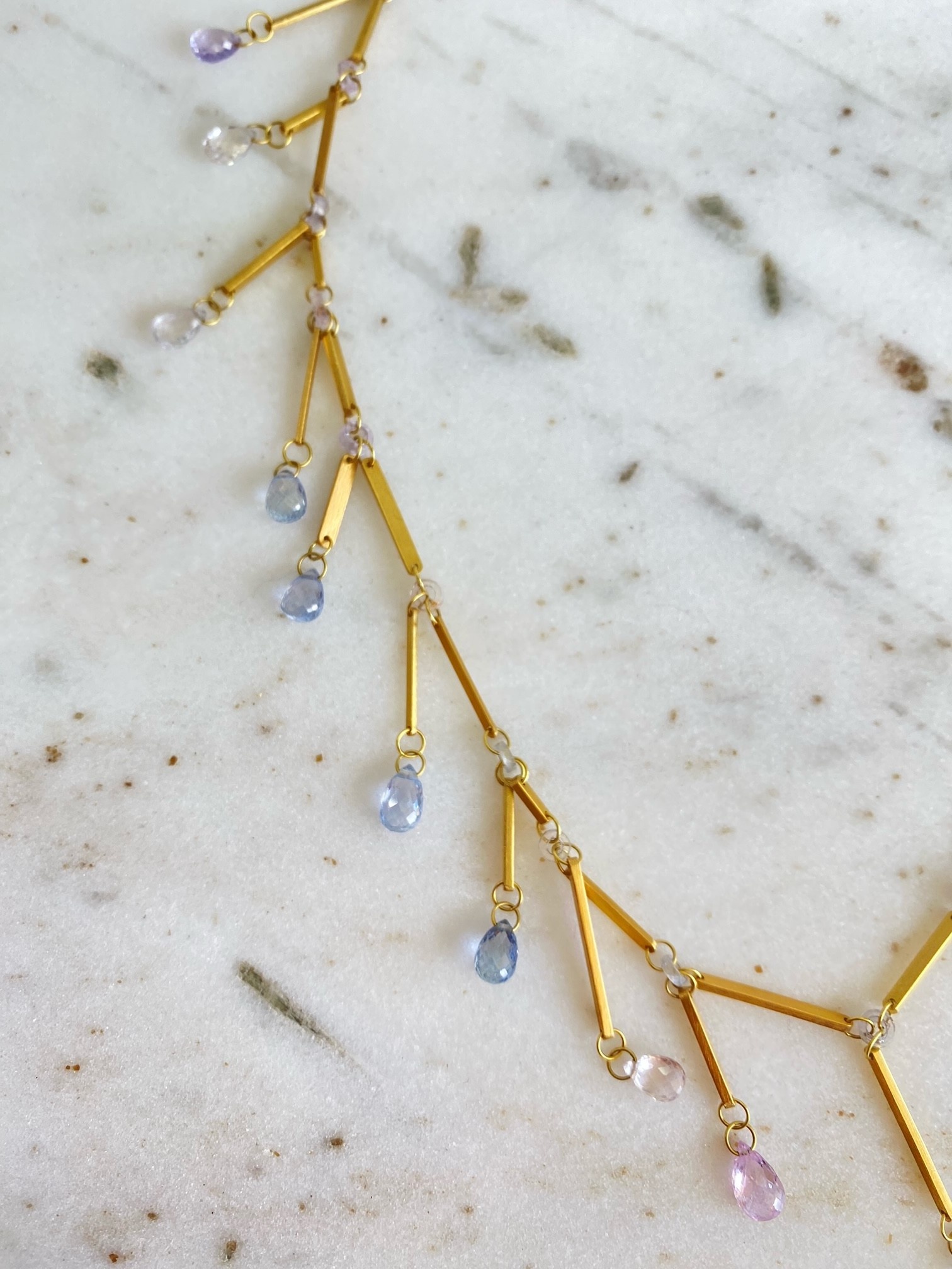 MALLARY MARKS Sun Shower Necklace