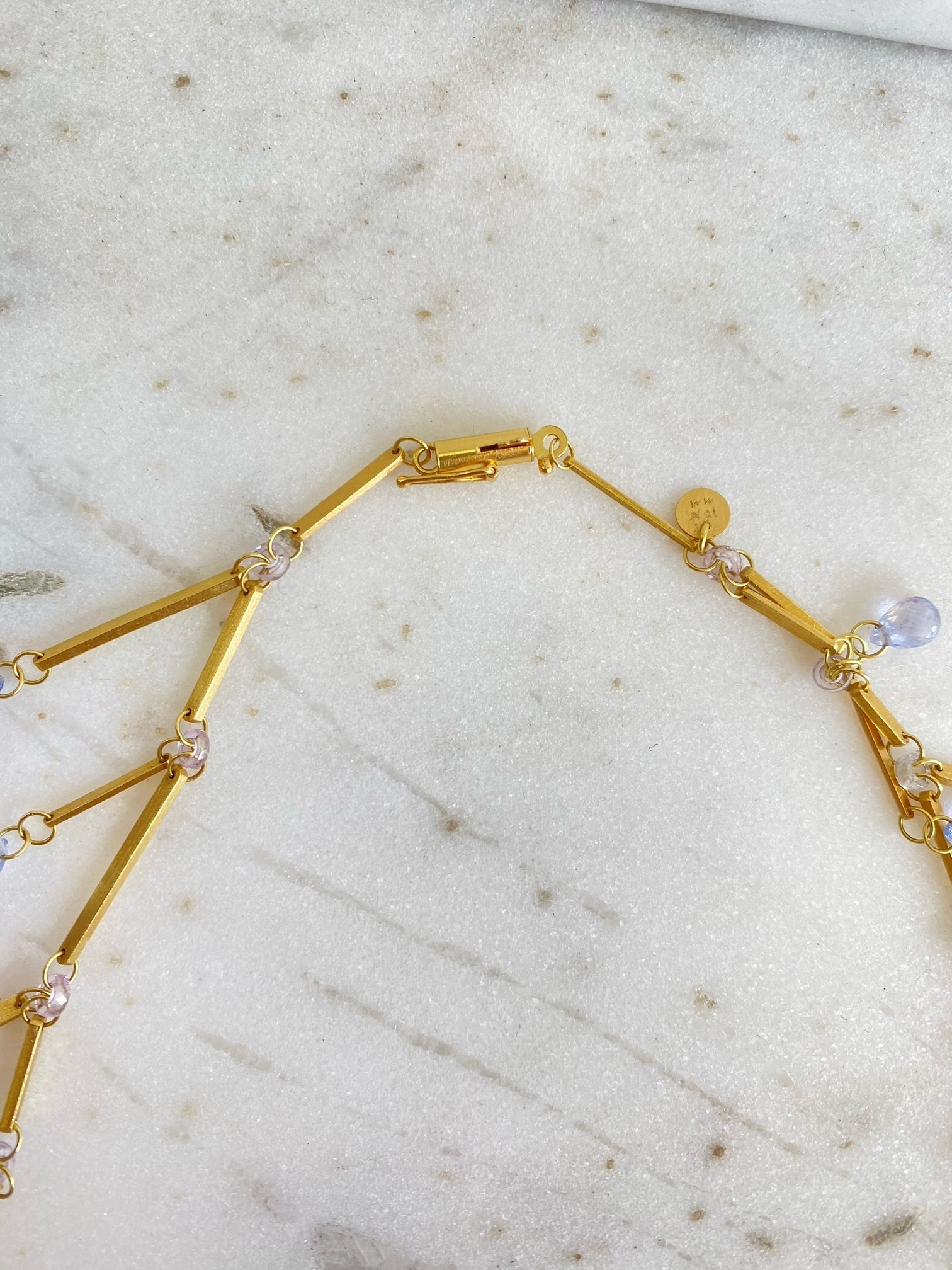 MALLARY MARKS Sun Shower Necklace