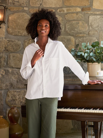 FRANK & EILEEN Oona - White Superluxe