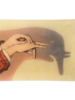 JOHN DERIAN Elephant Shadow Puppet